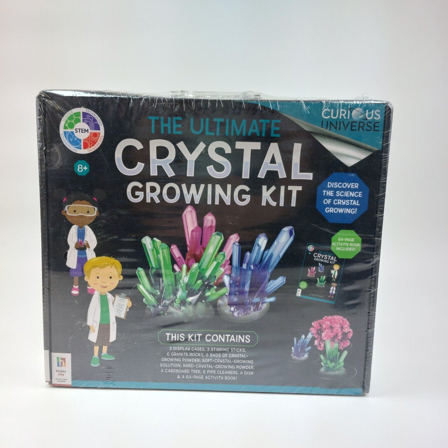 Curious Universe The Ultimate Crystal Growing Kit STEM Science Activity for Kids