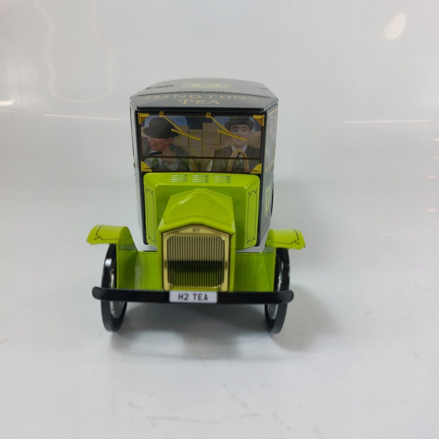 Ringtons Tea Green Tin, Classic Car Model Collectable Vintage Delivery Van