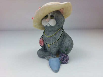 Comic Curious Cats Secondhand Rose Figurine by Border Fine Arts