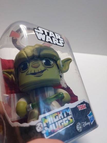 Hasbro Mighty Muggs Yoda #08 Star Wars Figure Three Changeable Faces