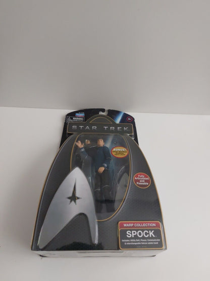 2009 Star Trek Warp Collection Spock Action Figure MOC - Playmates Toys - Unused