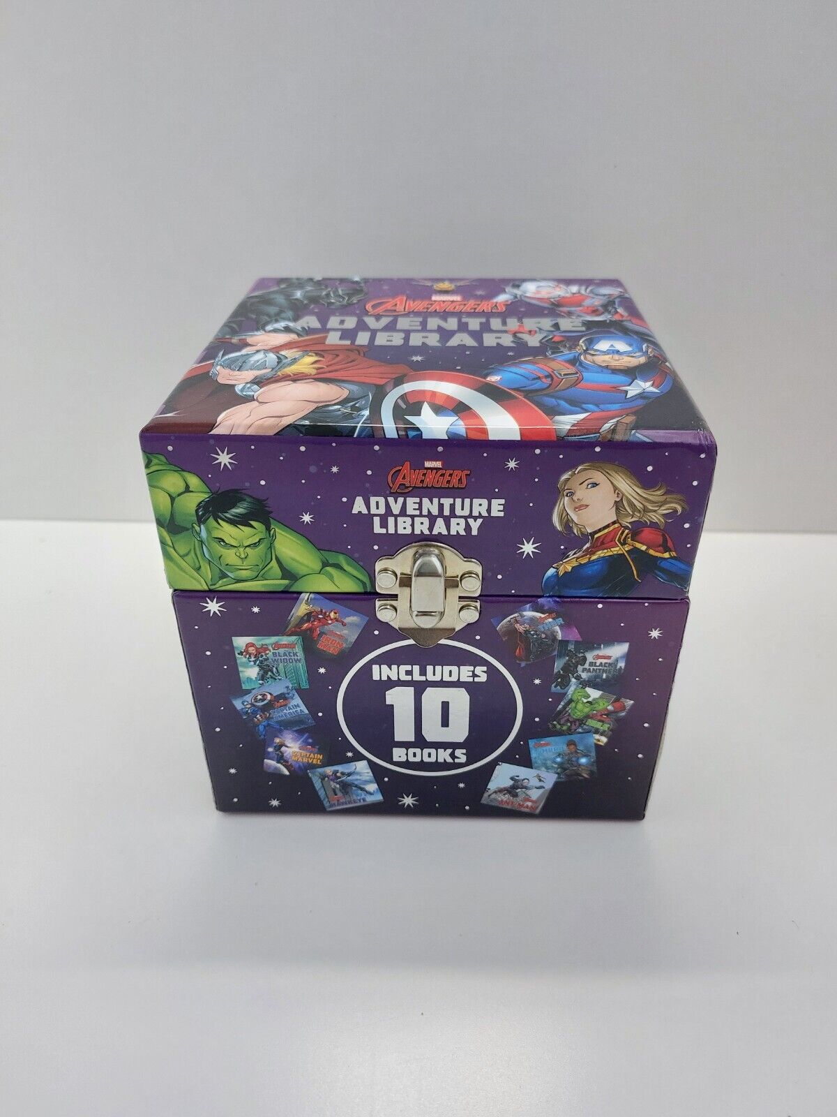 Avengers Adventure Library 10 Mini Books Set in Collectible Box