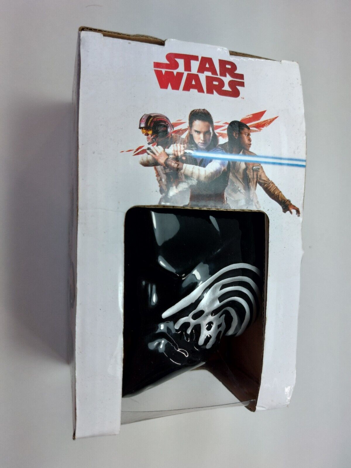 Zak! Star Wars Kylo Ren 3D Character Mug 350ml Black/Silver New Boxed