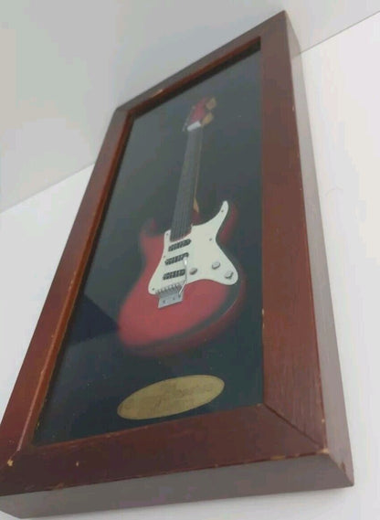 The Guitar Classics Collection Wooden Frame with Guitar Mode -13` x  6.3" x 1.2"