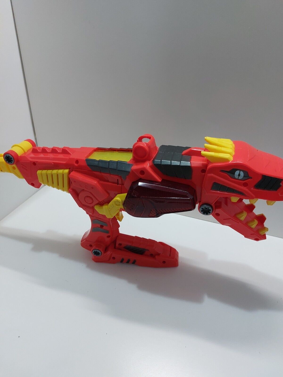 3-in-1 Transforming Dino Rex Space Blaster Toy Gun with Lights & Sounds