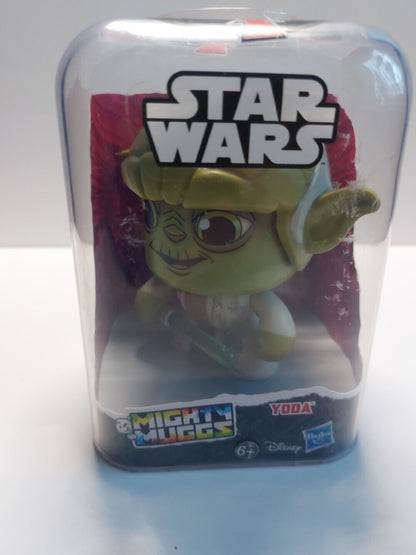 Hasbro Mighty Muggs Yoda #08 Star Wars Figure 3 Changeable Faces