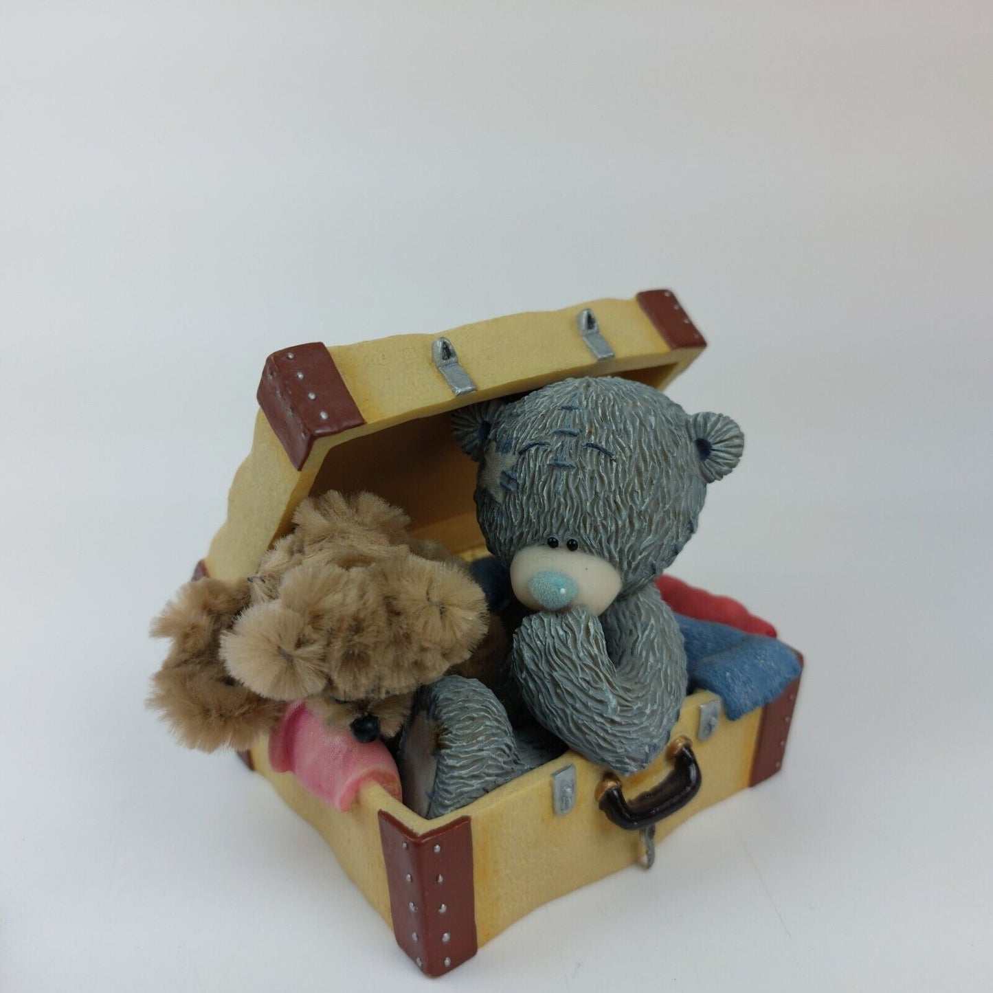 Me to You Always With You 2005 Tour Special Figurine Teddy in Suitcase Handmade