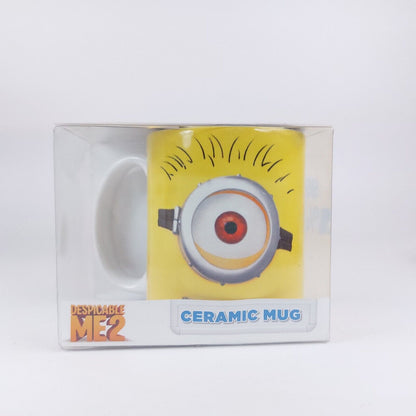 Despicable Me 2 Minions Ceramic Mug - Fun Minion Face Design - New in Box