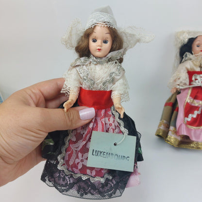 Corrine's Brides Of All Nations , 3× Bride Dolls, Costumed Hand Finished, USSR..