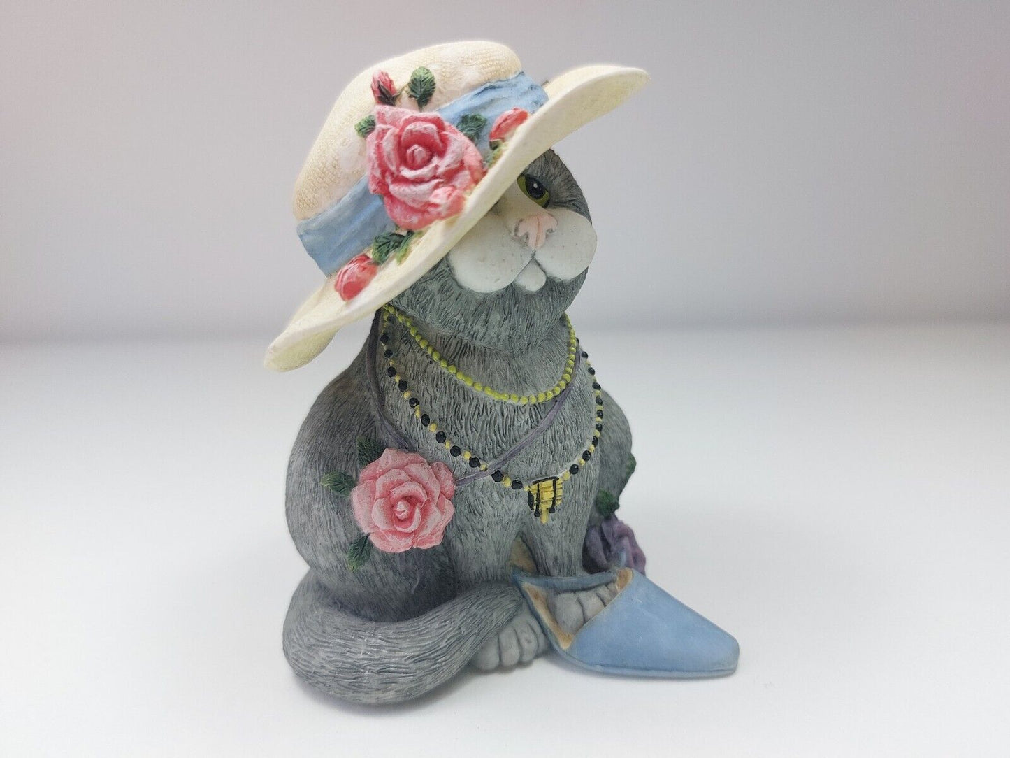 Border Fine Arts Comic Curious Cats "Secondhand Rose" Figurine | Collectible