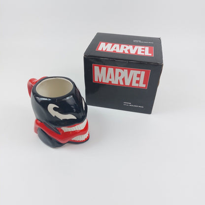 Marvel Venom Ceramic Mug 16 oz - Collectible, Detailed Mold, Superhero Fan Gift