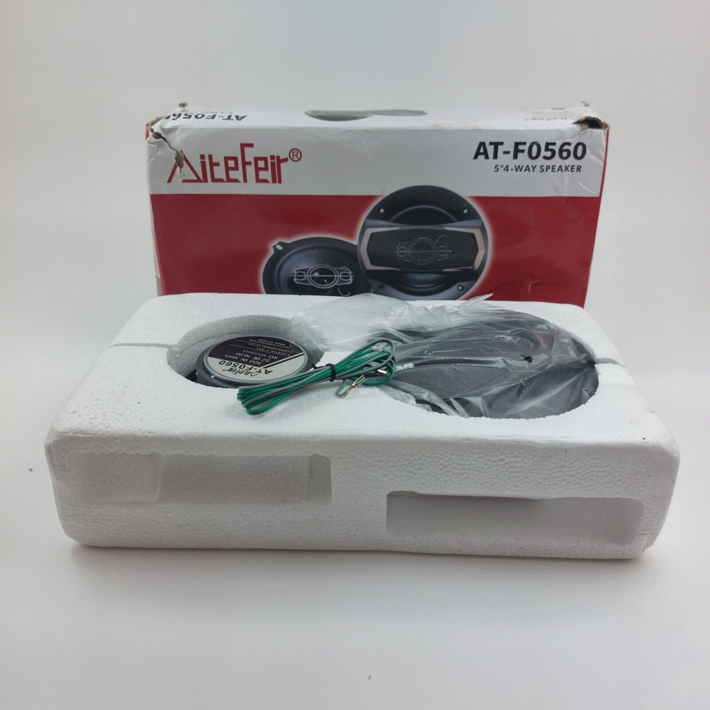 AiteFeir 5" 4 Way CAR Speaker 300w Max F Series AT-F0560, Opened Never Used