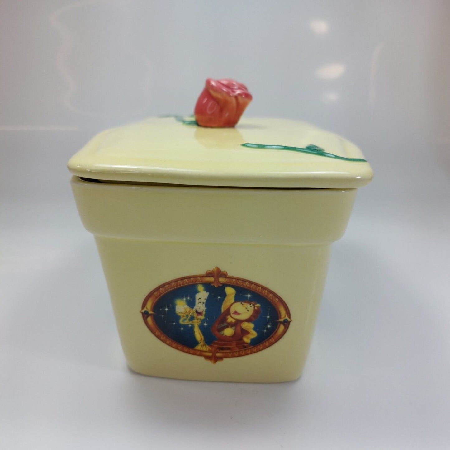 Beauty and the Beast Clover Butter Dish - Disney Special Edition