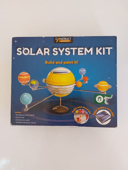 Build & Paint Solar System Planets- Science Kids Children's Educational Gift