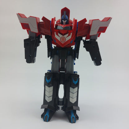 2 × Transformers Mega Optimus Prime Robots In Disguise 3 Steps