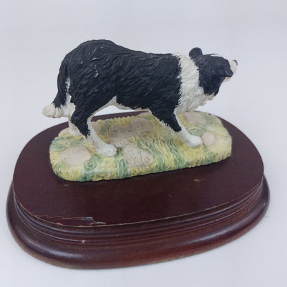 Leonardo Collection Border Collie Figurine - 1993 Collectable Figurine