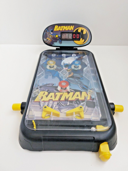 BATMAN Table-Top PINBALL Machine / Game with Music and Lights