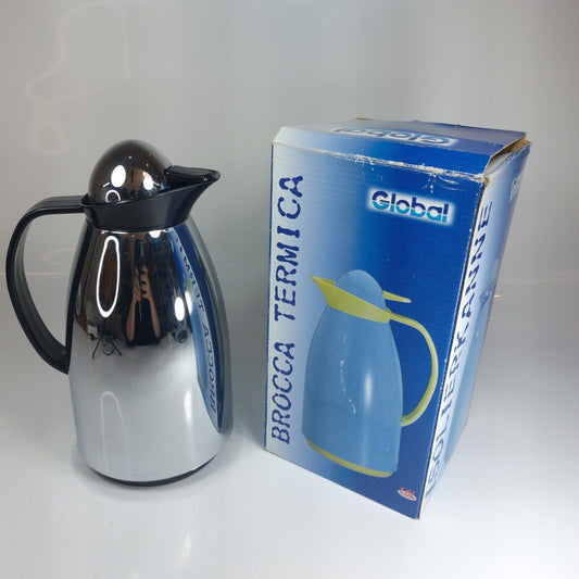 Global Brocca Termica Thermal Carafe - STAINLESS STEEL - Vacuum Pot