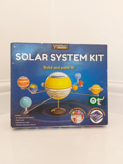 Build & Paint Solar System Planets- Science Kids Children's Educational Gift