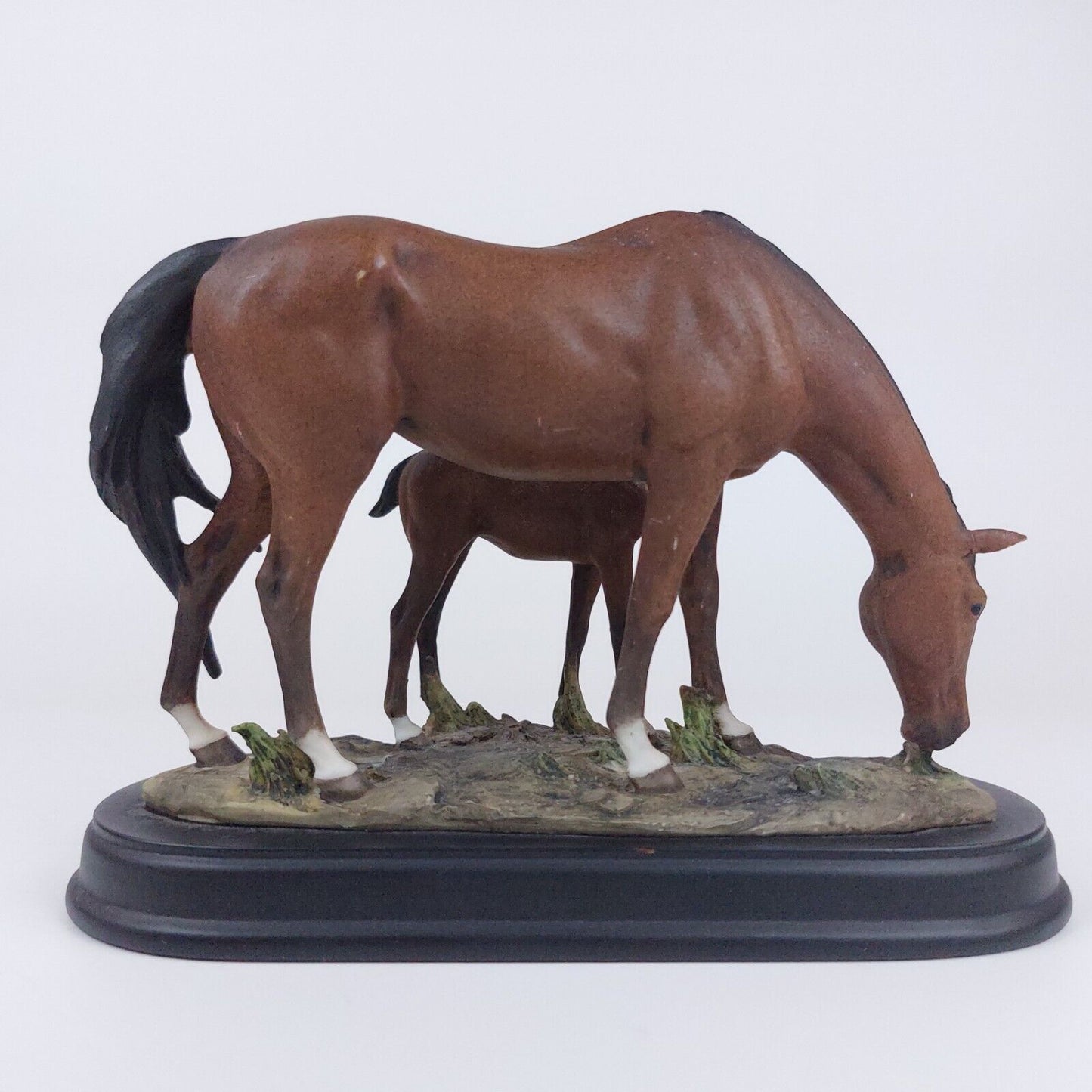 Academy Mare and Foal Horse Figurine - Realistic Detailed Sculpture 5 " #17/8283