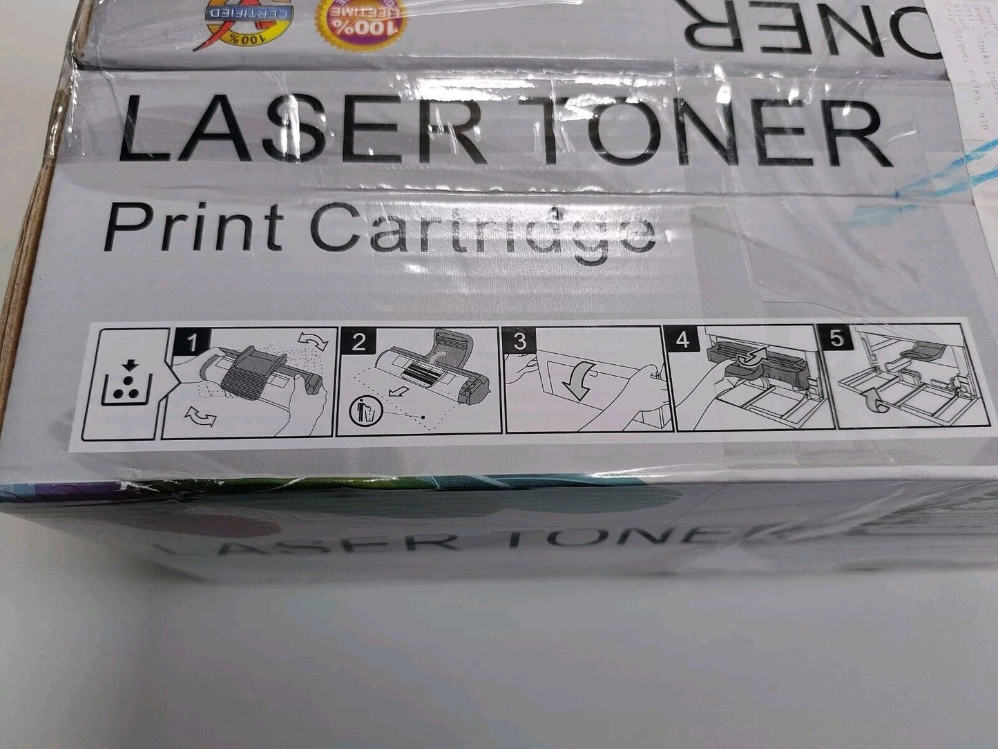 2 x Laser Toner Cartridge S-MLT111S Compatible with Samsung Printers, Black