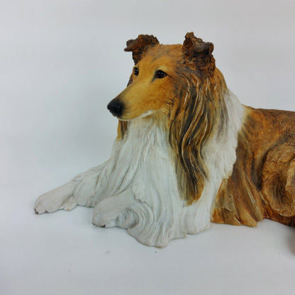 Border Fine Arts Rough Collie Figurine, Dogs & Pups Galore Collection