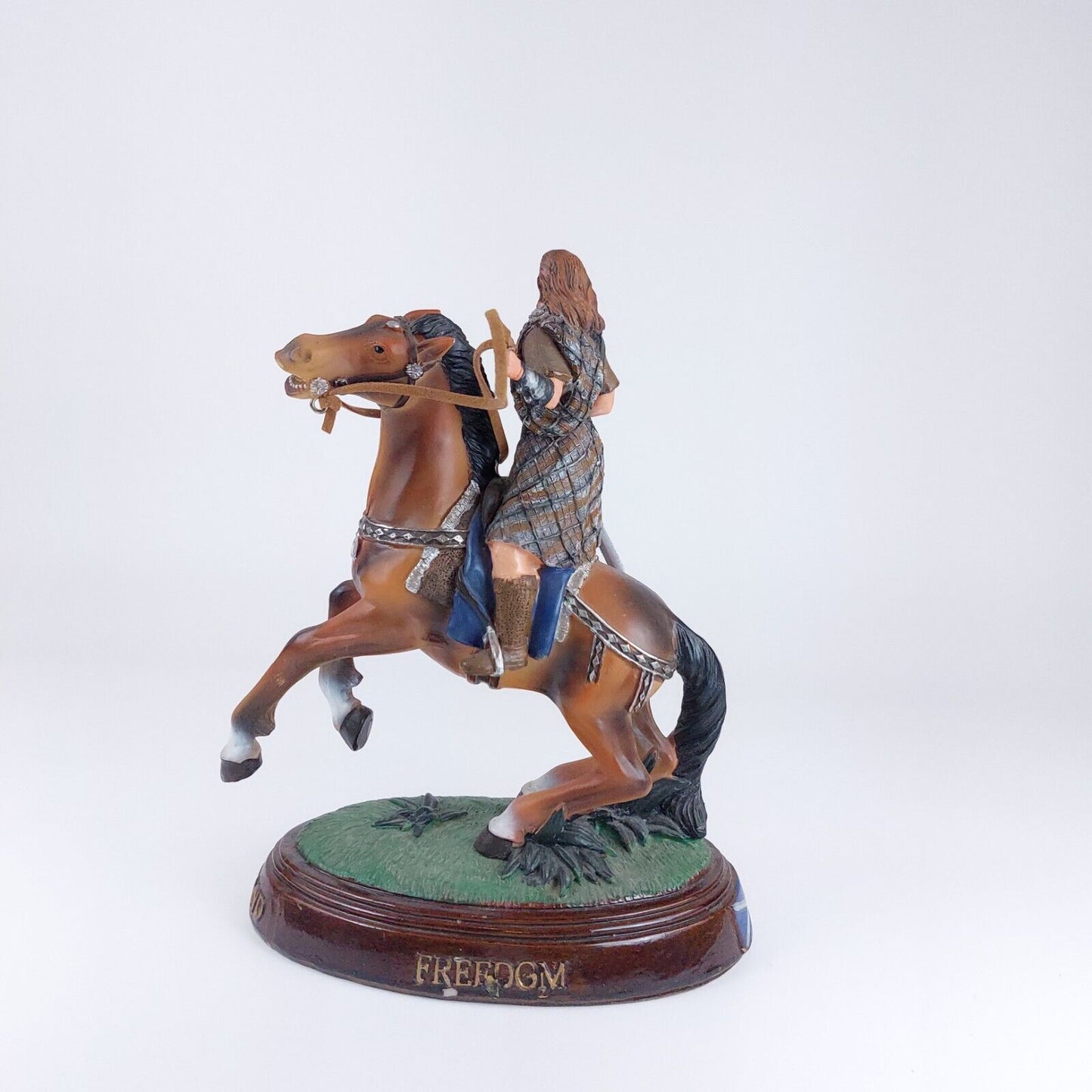 William Wallace Historical Collectible Figurine on Horse