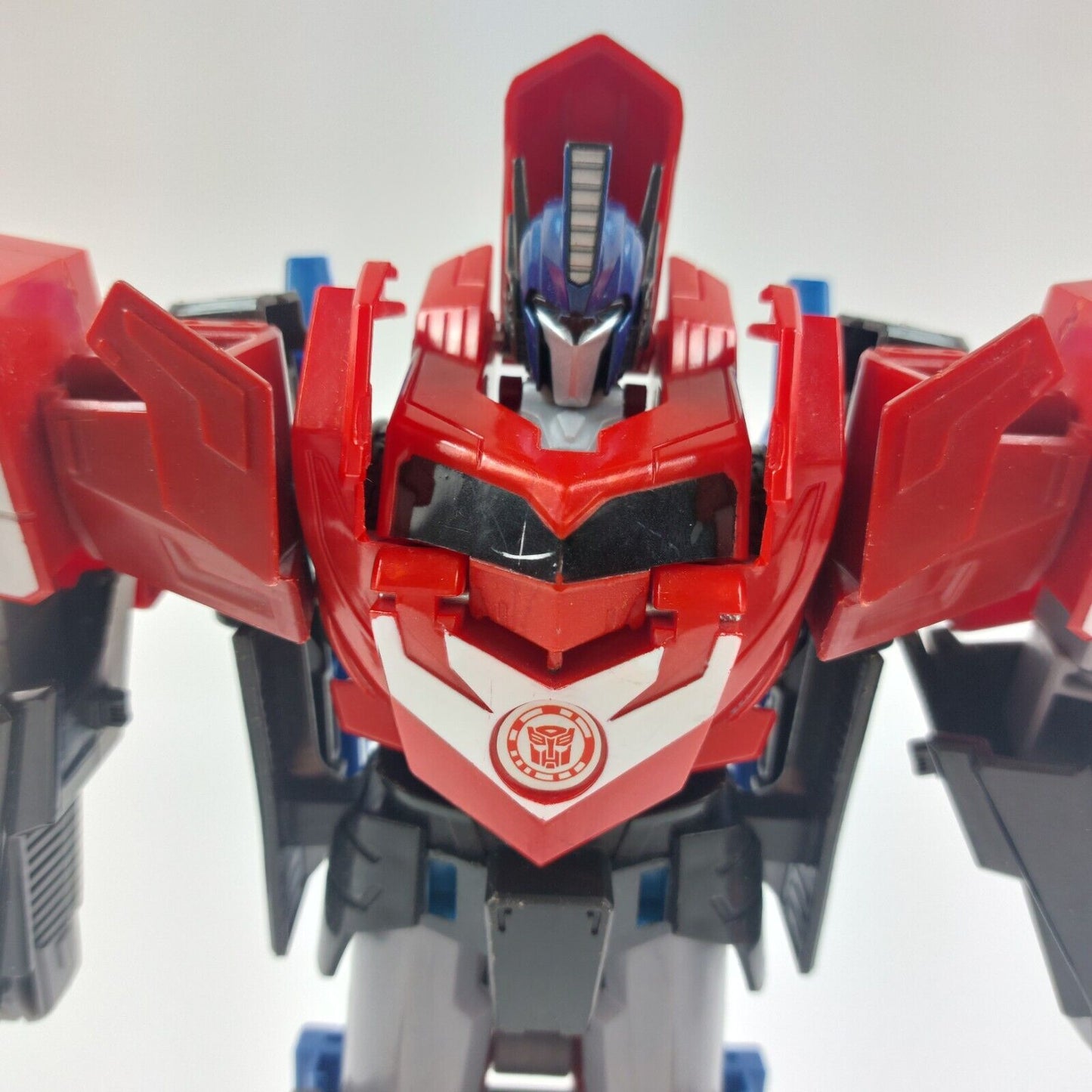 2 × Transformers Mega Optimus Prime Robots In Disguise 3 Steps