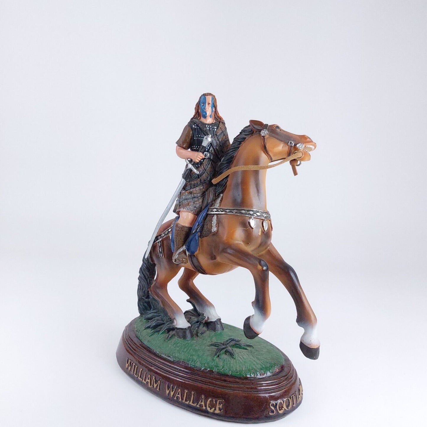 William Wallace Historical Collectible Figurine on Horse