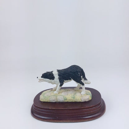 Leonardo Collection Border Collie Figurine - 1993 Collectable Figurine