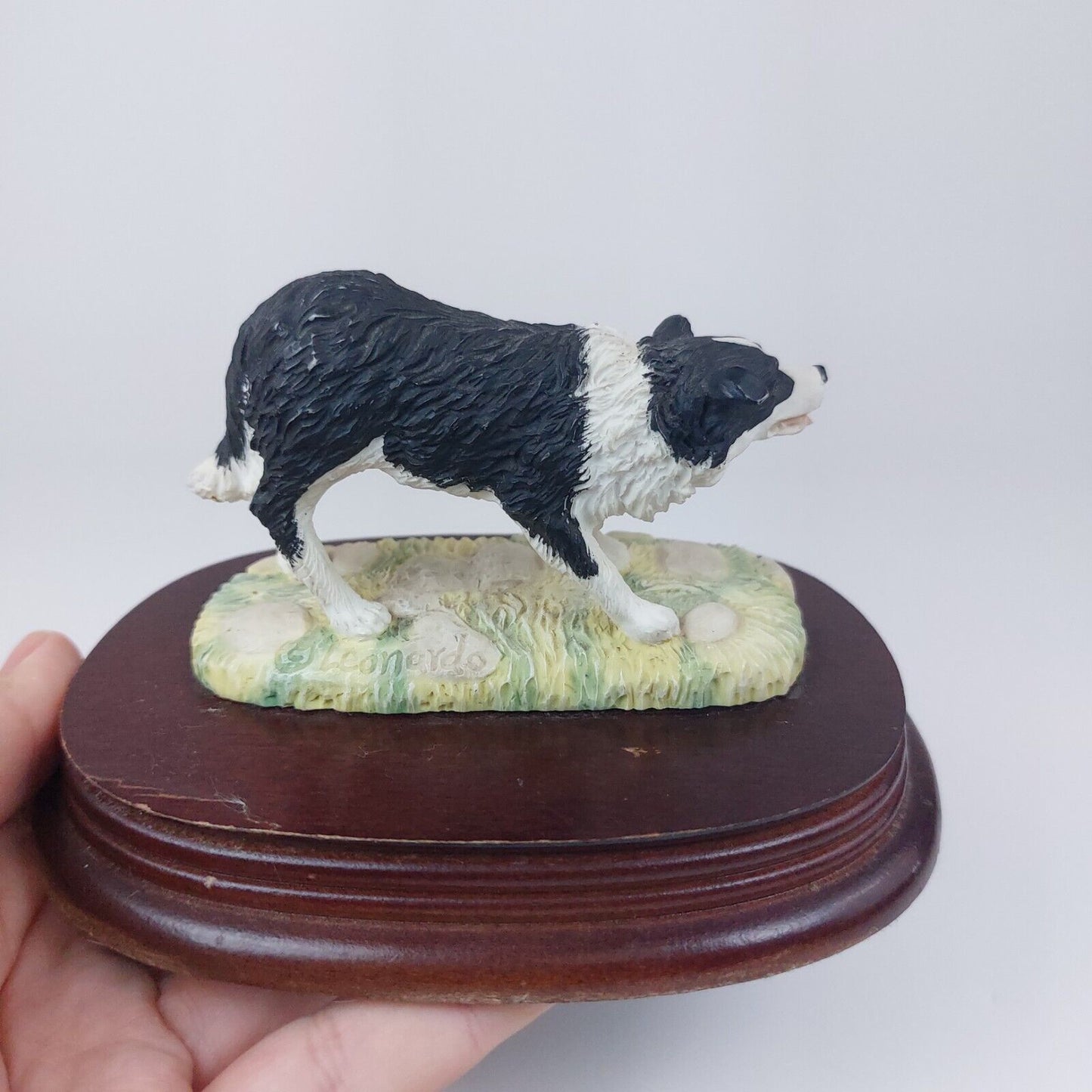 Leonardo Collection Border Collie Figurine - 1993 Collectable Figurine