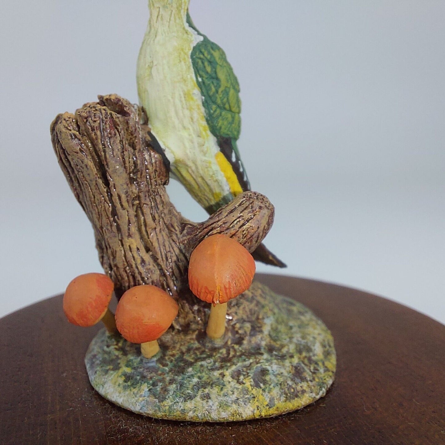 The Merlin Collection Handcrafted Woodpecker Figurine - Vintage Collectible