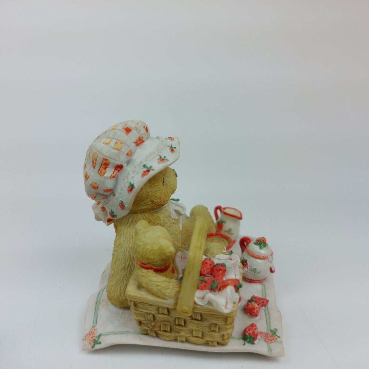 Cherished Teddies 'Cozy Tea For Two' Figurine 1995 - Original box & Certificate