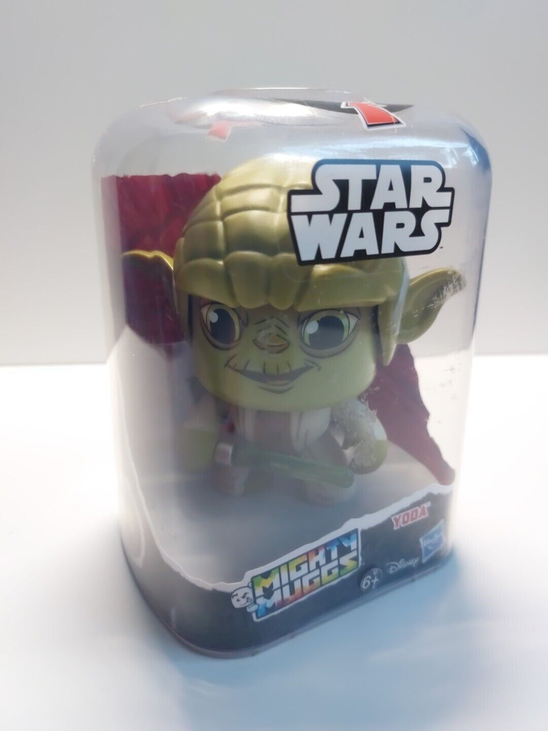 Hasbro Mighty Muggs Yoda #08 Star Wars Figure 3 Changeable Faces