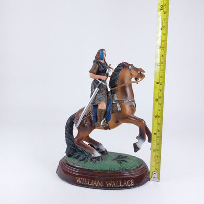 William Wallace Historical Collectible Figurine on Horse  Unique Figurine