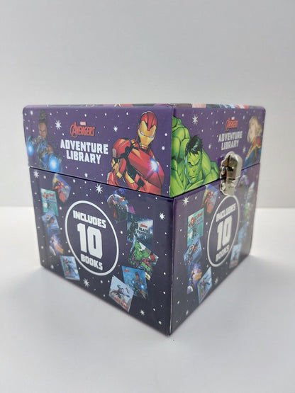 Avengers Adventure Library 10 Mini Books Set in Collectible Box