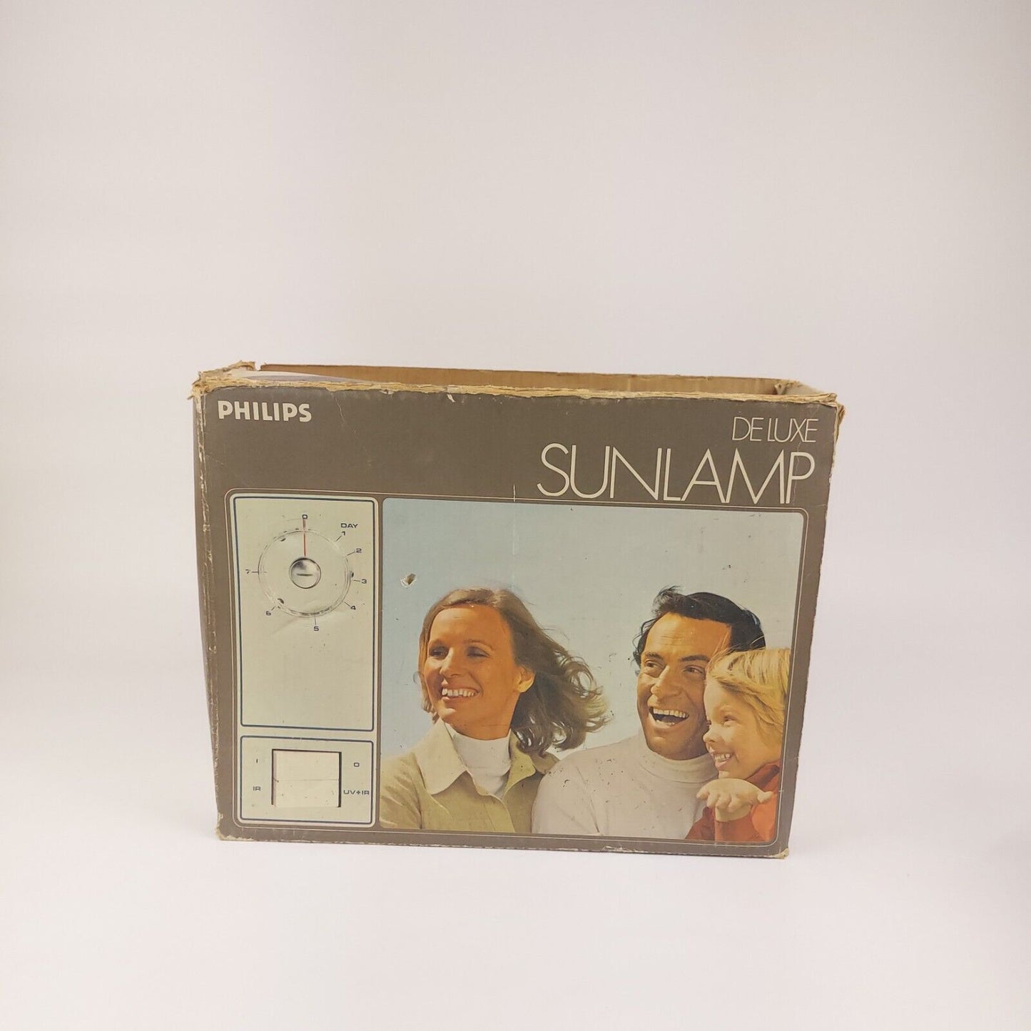 70's Philips HP3110 UV Solar Lamp Original Box Vintage - UV is not working