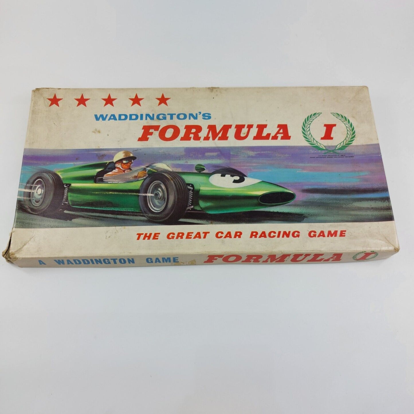 1962 Waddingtons Formula 1 Motor Car Racing Board Game 1st Edition