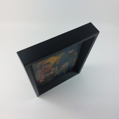 Batman & Robin 3D Lenticular Marvel Heros Retro Picture frame, See The Pictures