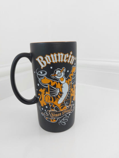 New Disney Store Exclusive “Tigger” Black ‘Bouncin Since 1966’  Tall Mug Rare