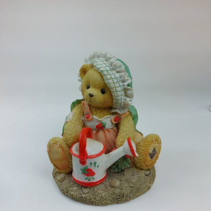 Cherished Teddies Ella 'Love Grows In My Heart' Collectible Figurine - 1995