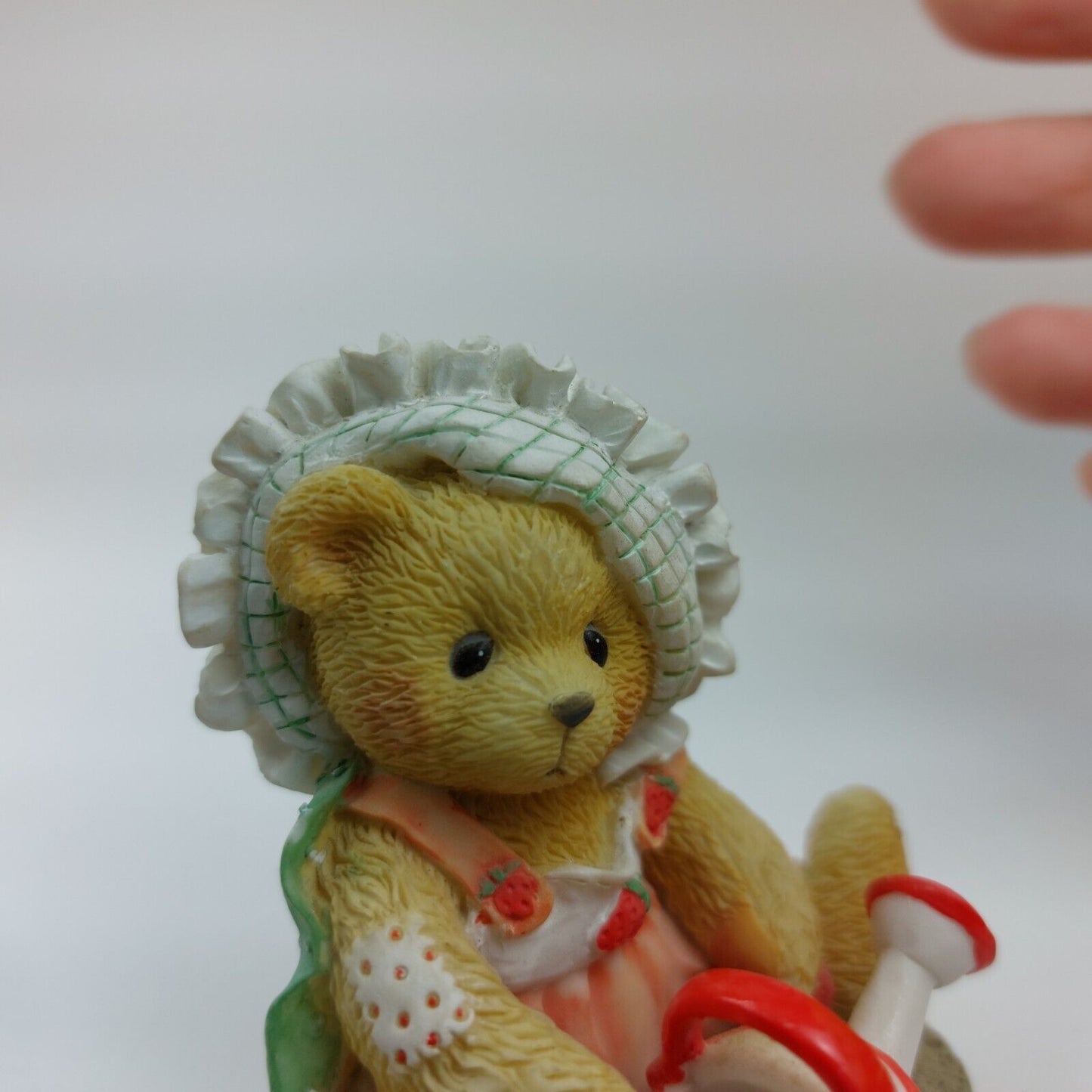 Cherished Teddies Ella 'Love Grows In My Heart' Collectible Figurine - 1995