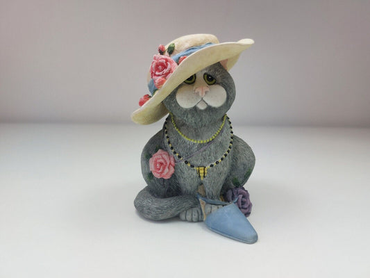 Border Fine Arts Comic Curious Cats "Secondhand Rose" Figurine | Collectible