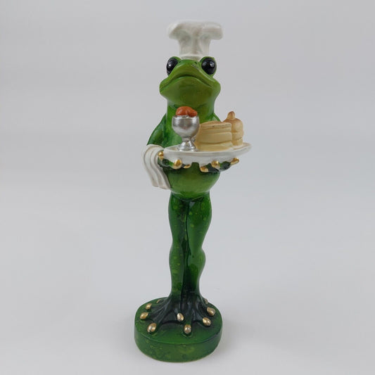 Shudehill Giftware Frog Chef Figurine - Unique Collectible - Excellent Condition