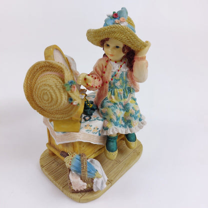 Christine Haworth Leonardo Figurine Set - Monday's Child & Greenfingers