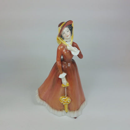 Royal Doulton Julia Figurine - Elegant Lady with Parasol - HN2705 - Collectible