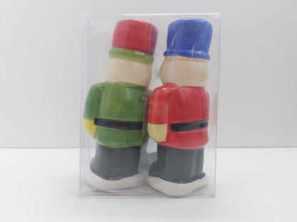 New, Nutcracker Novelty Ceramic salt and pepper shaker set