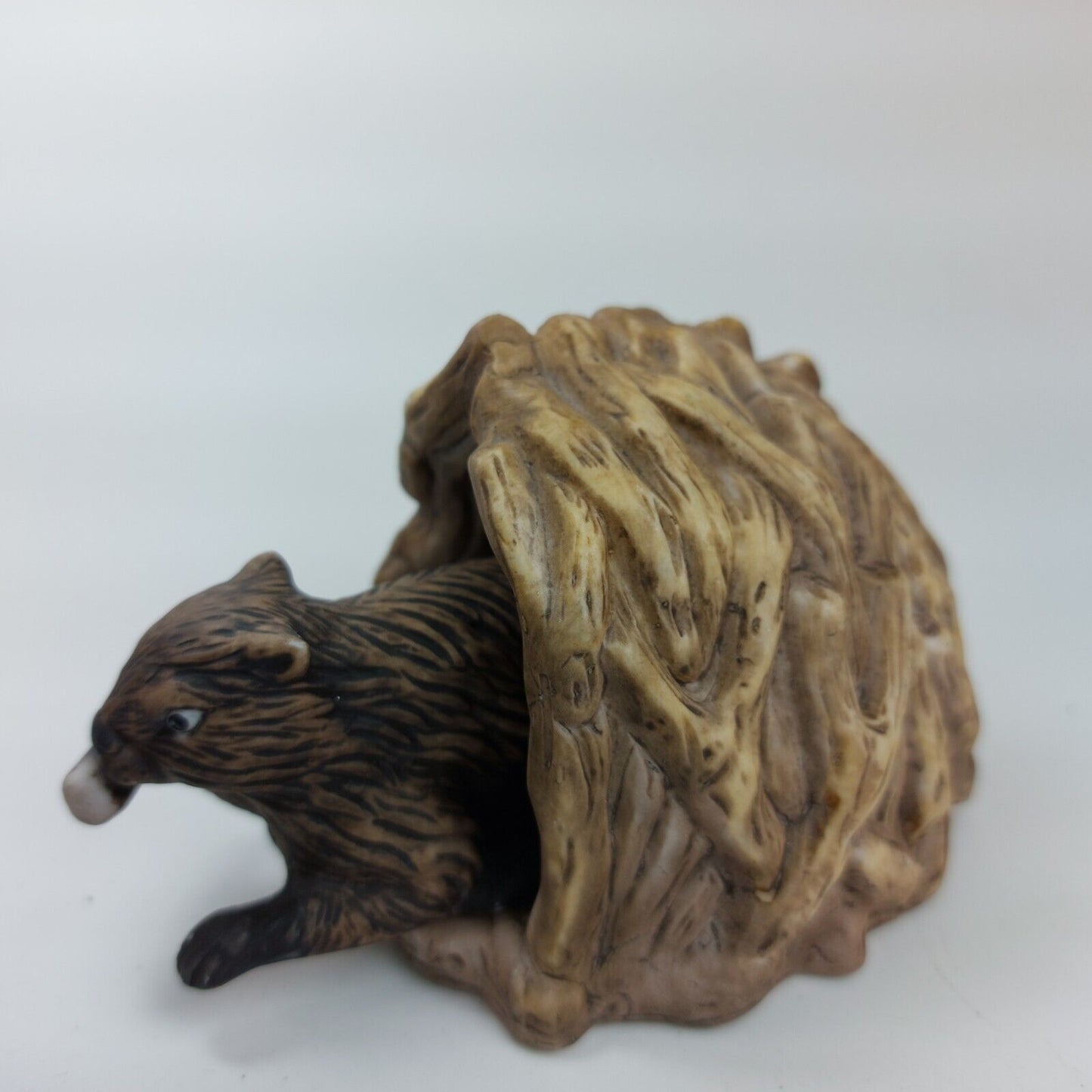 Franklin Woodland Surprises BEAVER Figurine by Jacqueline B. Smith, 1984