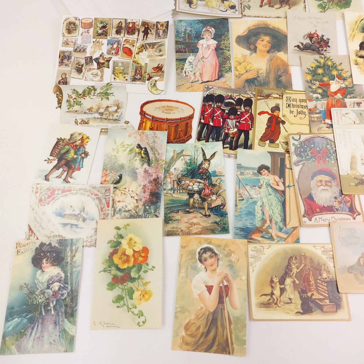 Holidays Vintage  Victorian Quality Christmas Cards - A Selection of Twenty Five