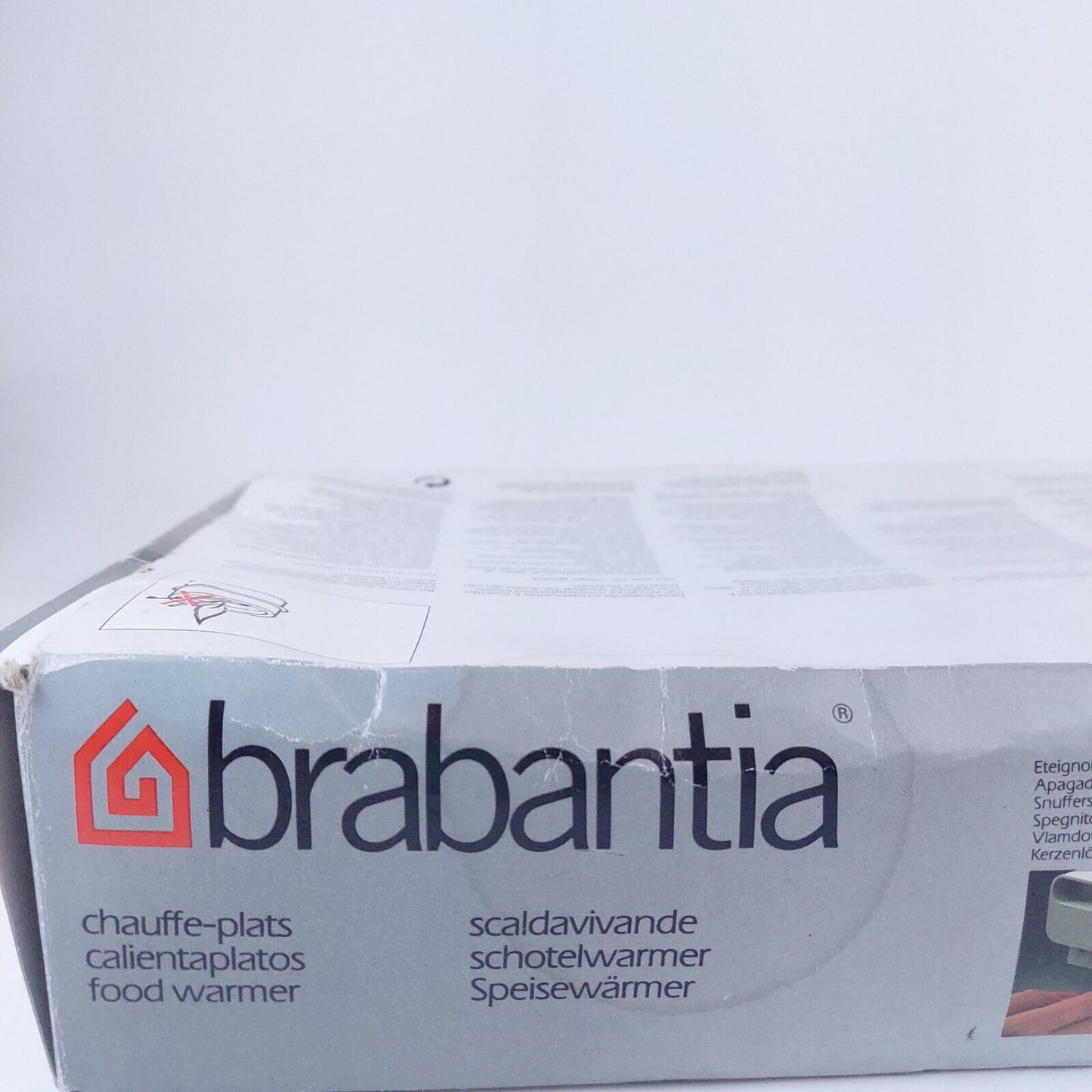 Vintage Brabantia Food Warmer, Two Burners, Black, Made in Holland, 1990's